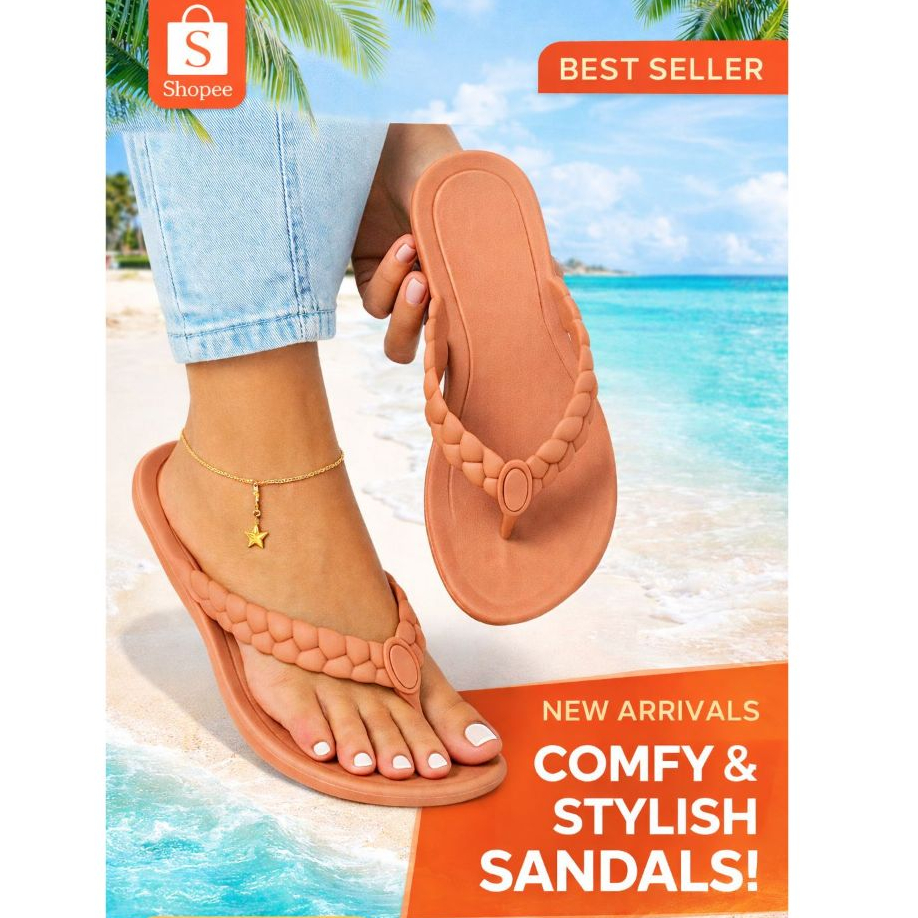 Chinelo Sandalia Nuvem EVA Feminino Trançado Macio Confortável Leve Anatômica em Oferta na Shopee