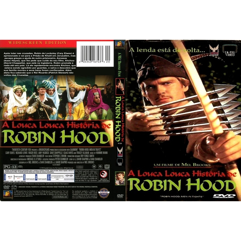 A Louca Louca História de Robin Hood Mel Brooks DUBLADO E LEGENDADO