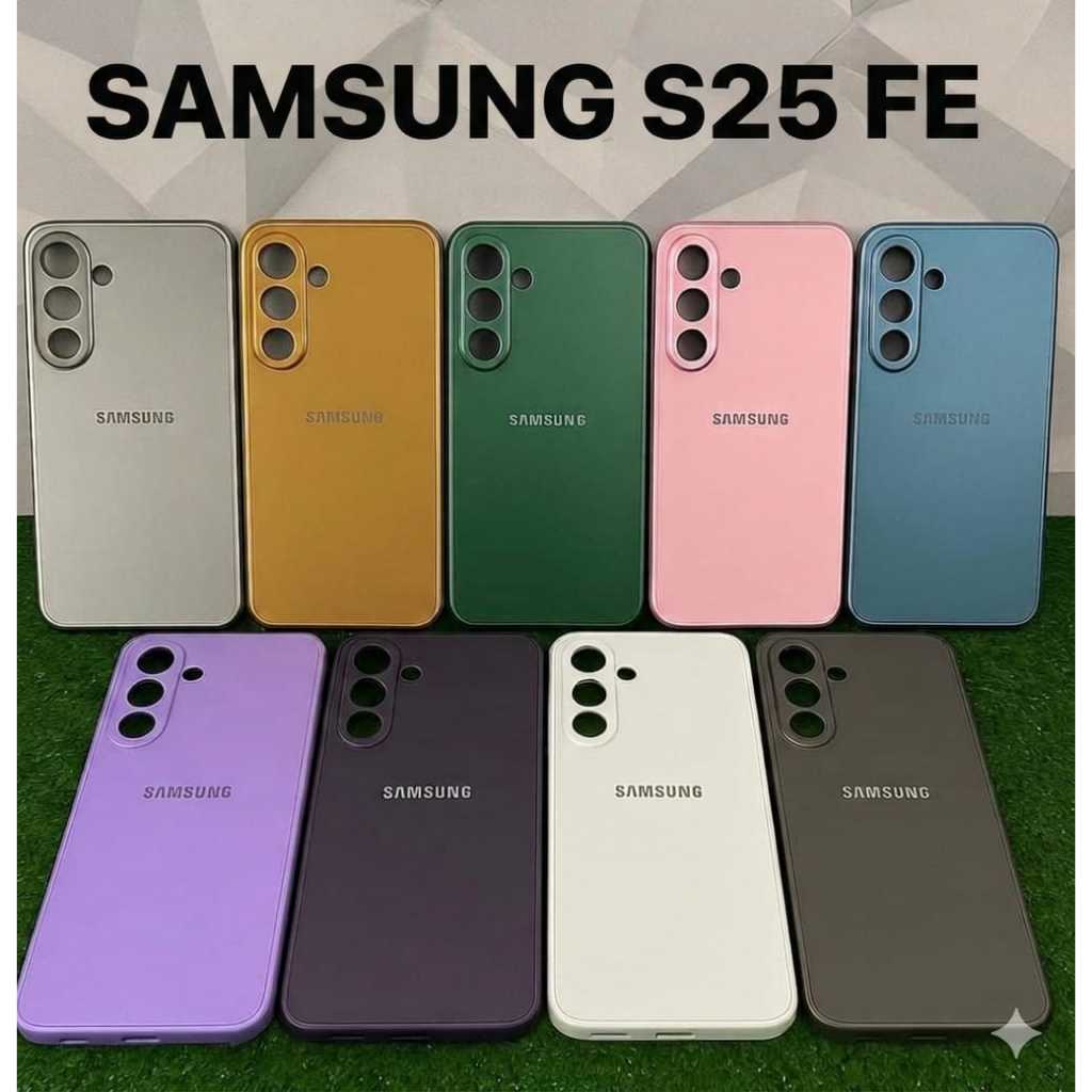 CAPA CASE CAPINHA PREMIUM P/SANSUNG S25 FE INTERIOR AVELUDADO AG-GLASS PHONE CASE ELEGANTE MODA LUXO em Oferta na Shopee