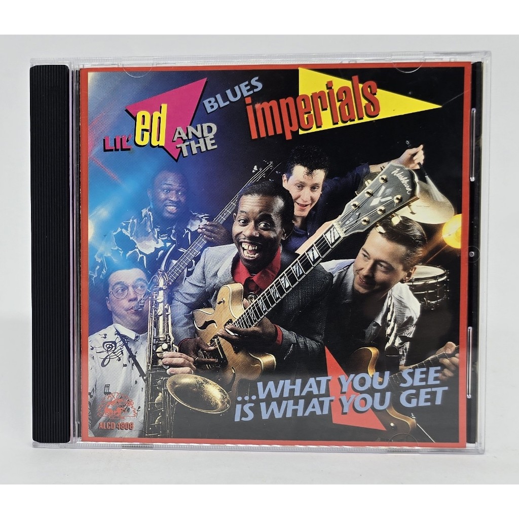 CD Lil' Ed And The Blues Imperials - What You See Is What You Get - Alligator Records 1992 Importado Blues