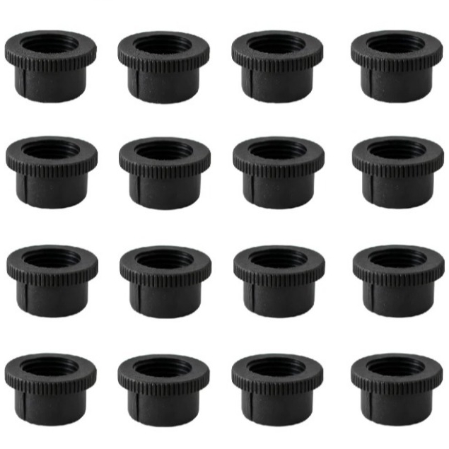 Preme Aperta Canopla 12mm ABS Preto Para Registros DECA