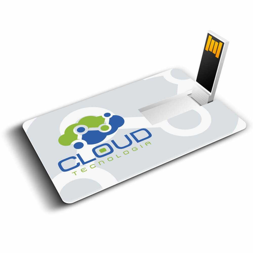 Pen Card Cartão Pen Drive Personalizado 8GB 16GB 32GB 64GB Impressão Frente e Verso Brinde Corporativo Luxo Kit 5 e 10 U