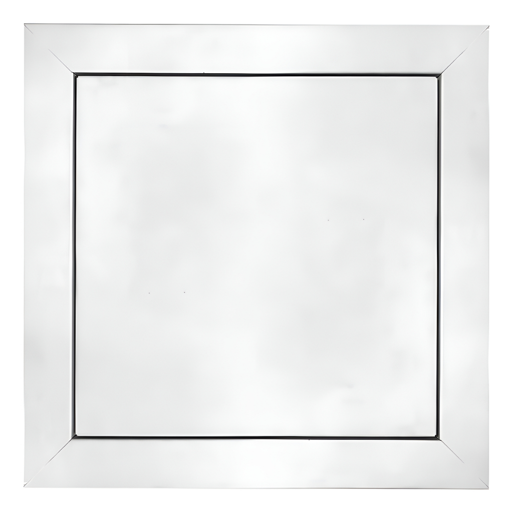 Alçapão Para Forro De Gesso E Drywall 30x30cm Com Tampa Branco