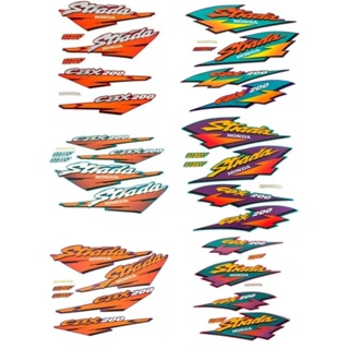 Adesivo para moto compatível STRADA CBX 200 1996 1997 1998 ... ENVIO IMEDIATO em Oferta na Shopee