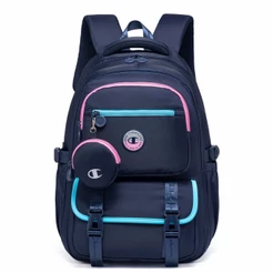Mochila Champion Reforçada Juvenil Bolsos Espaçosa