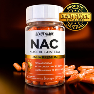 NAC N-Acetil L-Cisteína - Antioxidante, Imunidade e Detox do Fígado - 60 Cápsulas - Envio Imediato em Oferta na Shopee