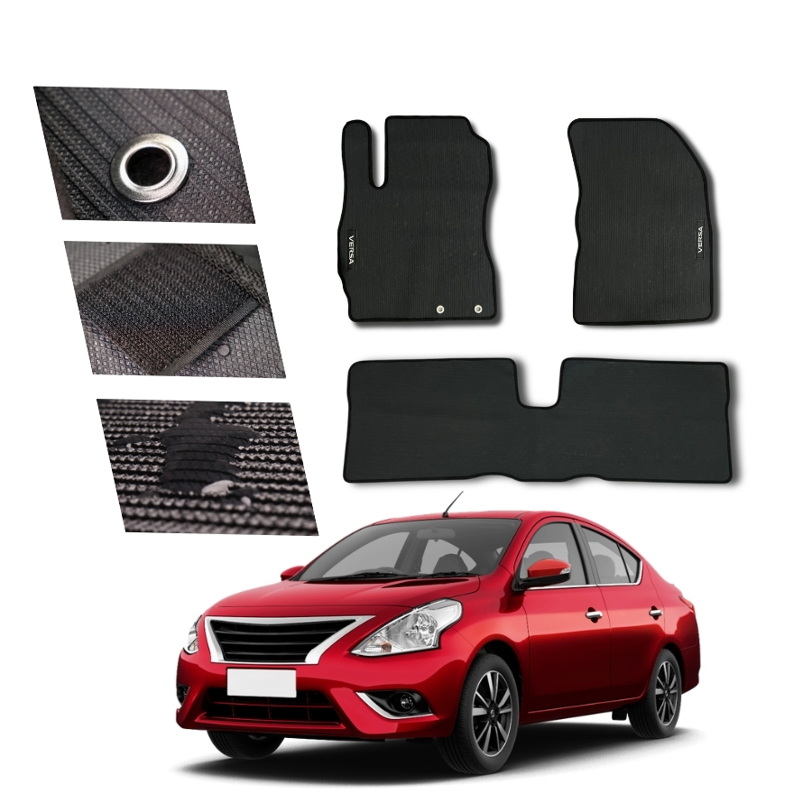 Tapete Emborrachado Versa Traseiro Inteiriço 2011 a 2019 em Oferta na Shopee