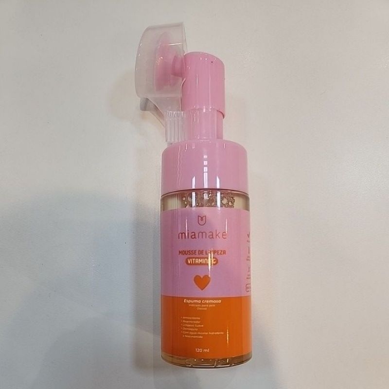 Mousse de Limpeza Vitamina C e Niacinamida Mia Make 120ml