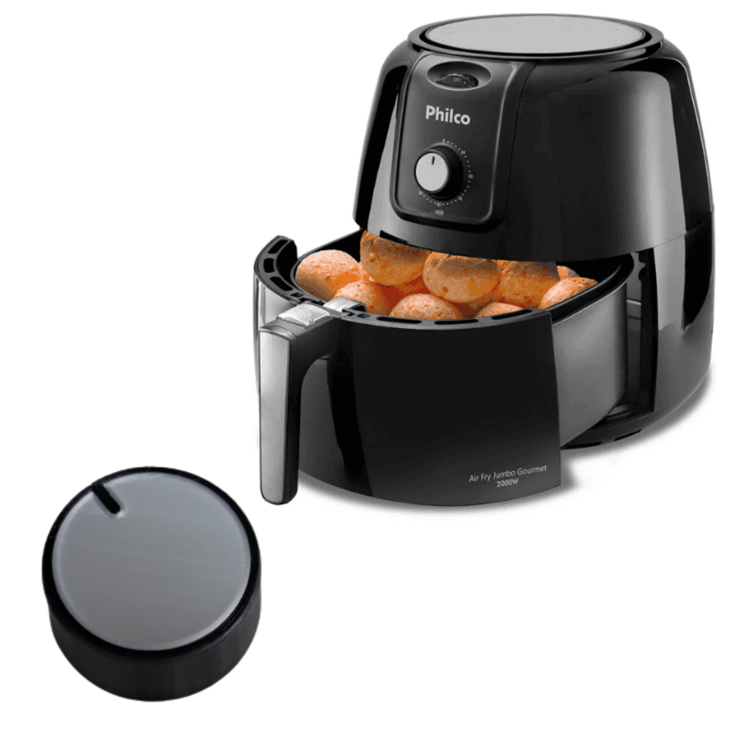 Botão de Timer para Air Fryer Fritadeira PHlLC0 Jumbo Pfr13p