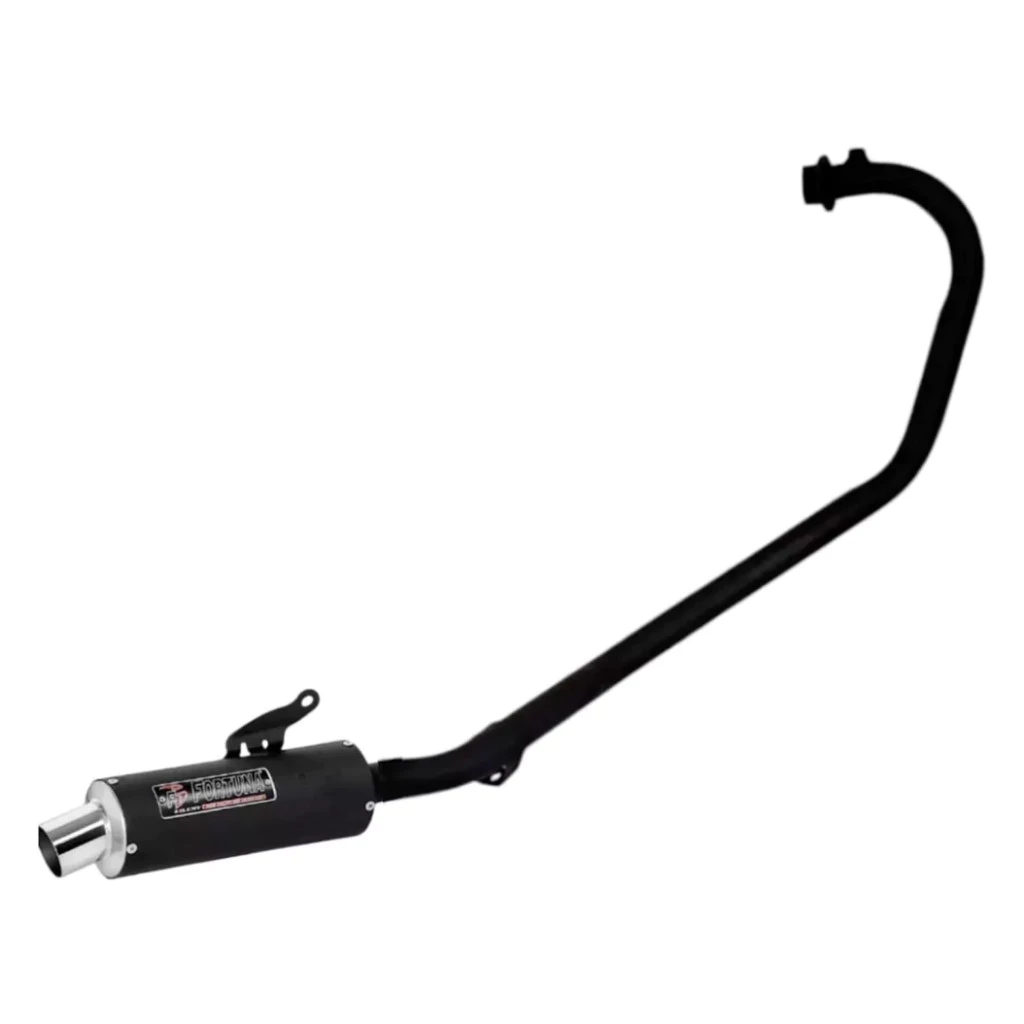 Escapamento fazer 150/factor 150 f1 mini turbo preto