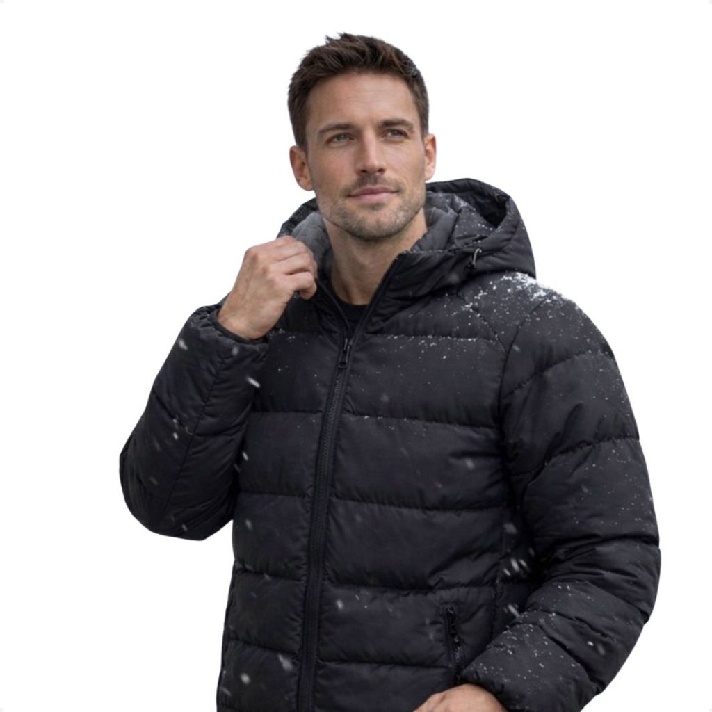 Casaco Puffer Masculino Bobojaco Corta Vento Inverno Super Resistente Forrada