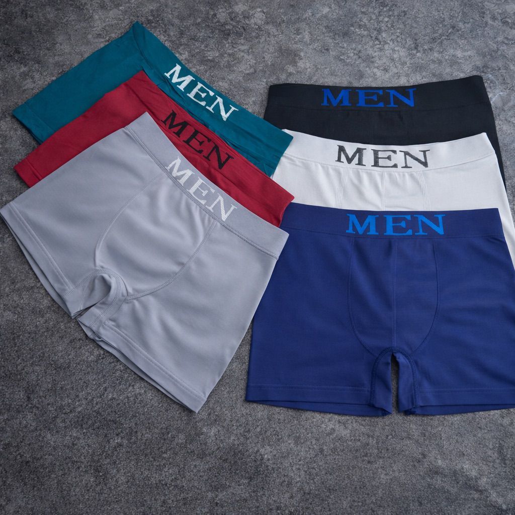 Kit com até 10 Cuecas Boxer Masculino de Microfibra Adulto