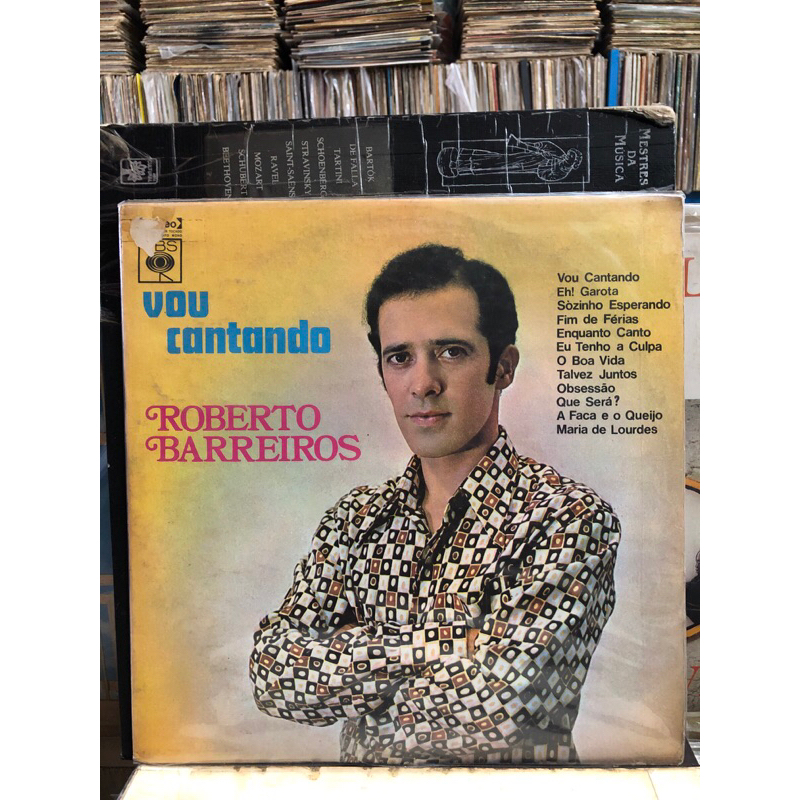 Roberto Barreiro Vou Cantando  LP W