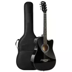 Violão Elétrico Batuc Bs100 Iniciante Cutaway Cordas Aço + Capa