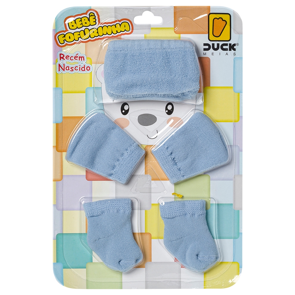 Kit Meia Luva Touca para Bebê Recém Nascido 0 a 03 meses Maternidade Enxoval Fofurinha em Oferta na Shopee