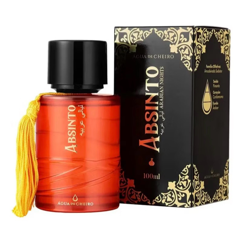 Deo Colônia Absinto Arabian Nights 100ml ou em Oferta na Shopee