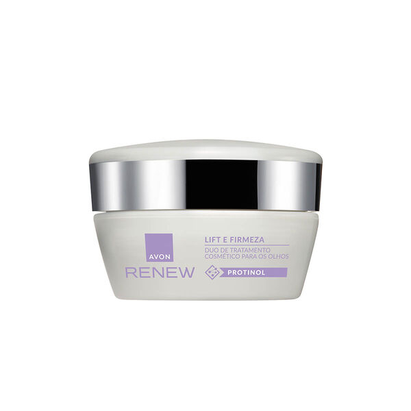 Renew Lift e Firmeza Duo de Tratamento Cosmético para os Olhos Gel Creme Avon - Gel 10g / Creme 10g (Protinol)