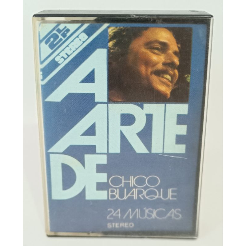 Fita Cassete K7 A Arte de Chico Buarque música anos 70/80/90 raridade colecionador
