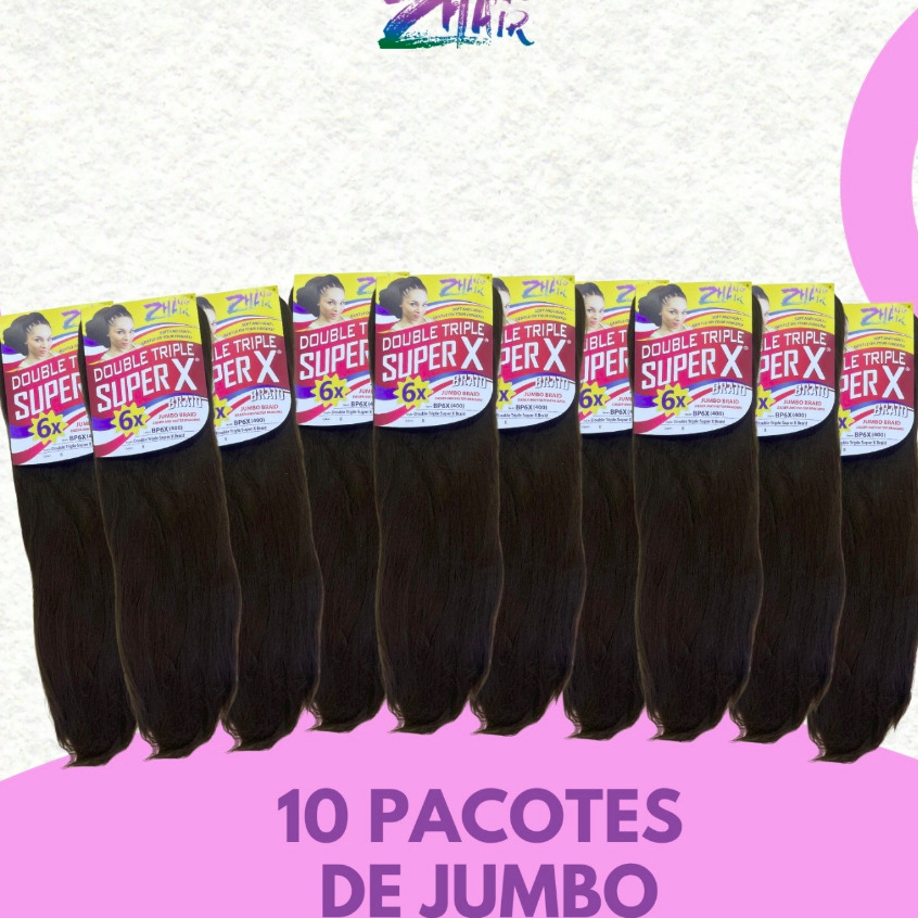 Kit com 10 Pct de JUMBO!!!!!!!