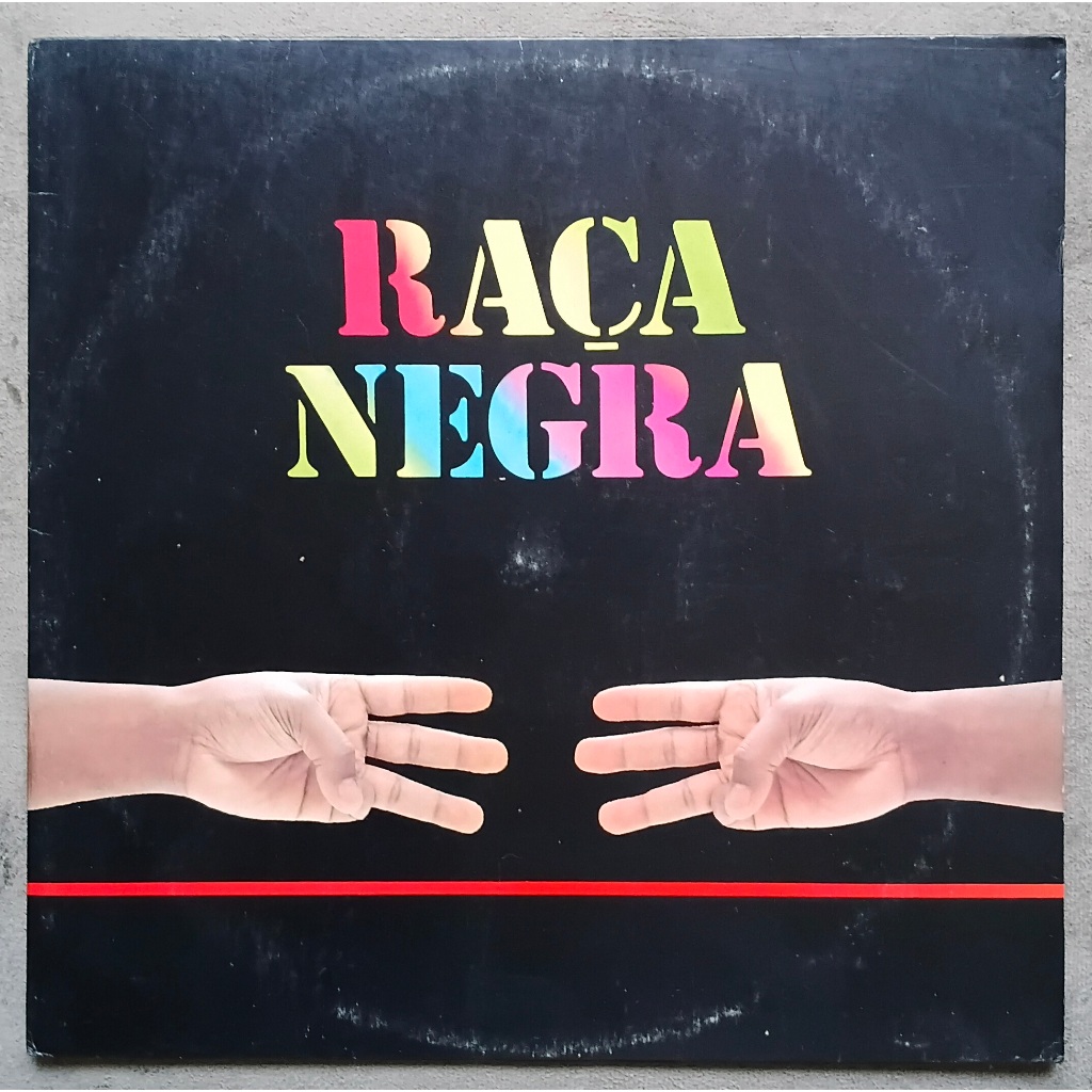 Lp Banda Raça Negra 6 vinil 1995 É Tarde Demais Samba Pagode