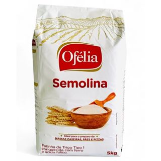 Semolina de Trigo Ofélia Para Receitas 5 kg em Oferta na Shopee