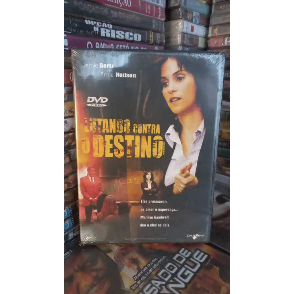 Dvd (Lacrado) Lutando Contra O Destino Jamie Gertz Ernie Hudson Novo raro  Lacrado 2005