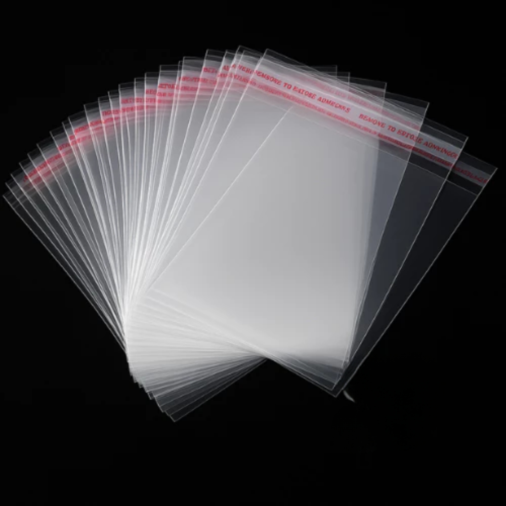 Saco plástico adesivado  500, 700 ou 1000 unidades 4x4cm até 25x35cm auto adesivo para revenda bijuteria