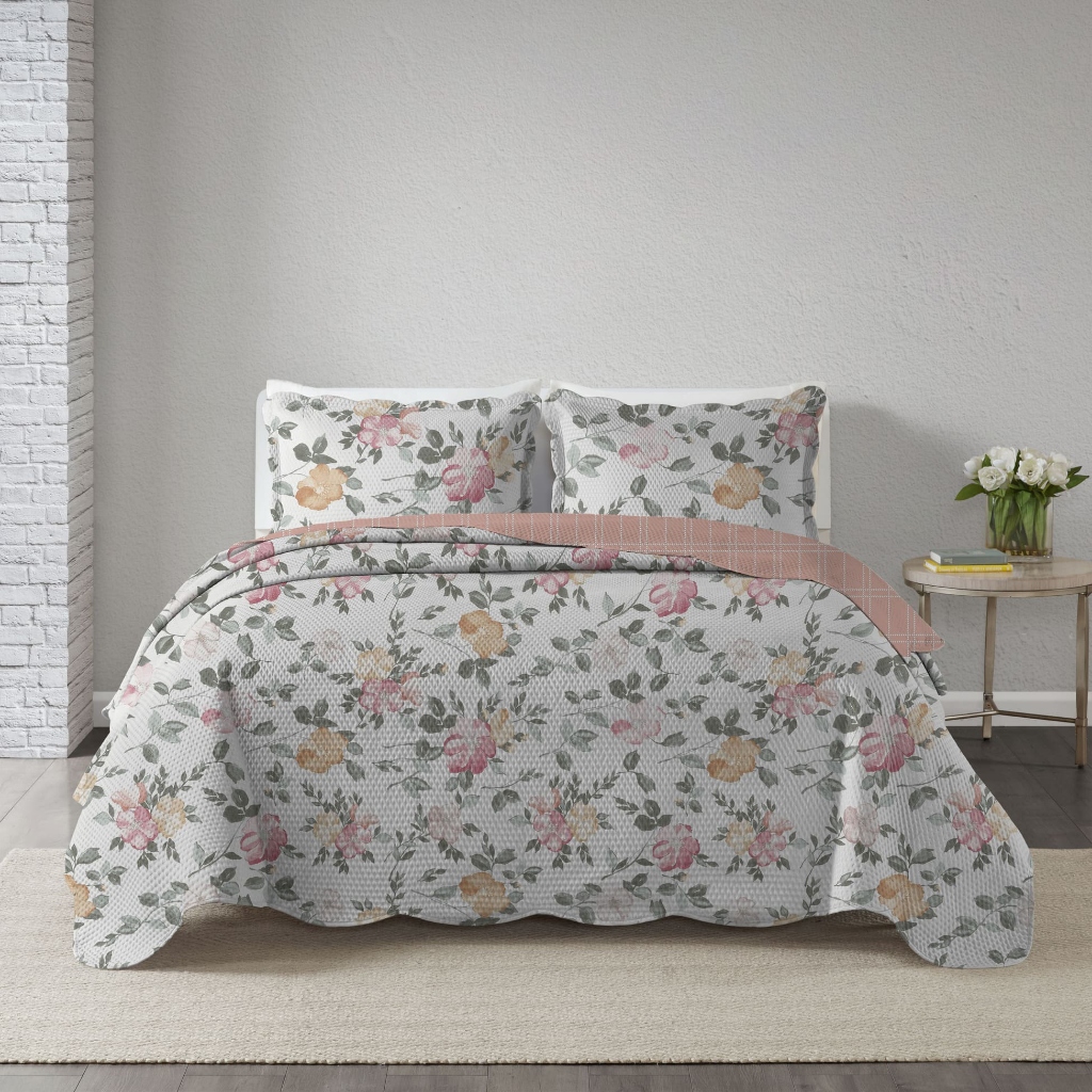 Cobre Leito Colcha Casal Milão 3 Peças Dupla Face Corttex Kit Jogo de Cama de Casal Coxa Cobreleite Quarto Macio