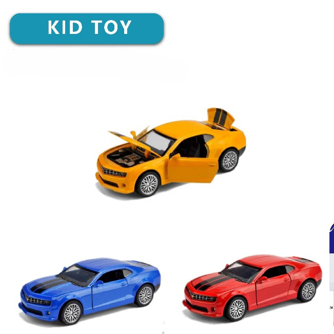 Carro Esportivo de Liga - Modelo com Portas Abríveis (3 Cores: Amarelo, Azul, Vermelho) em Oferta na Shopee