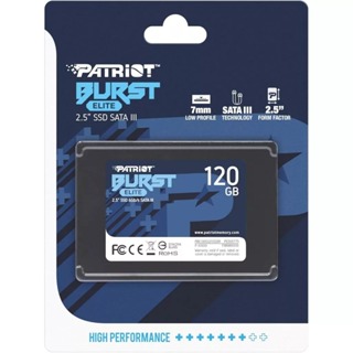 Ssd 120gb Sata Iii 2.5'' Burst Elite Patriot Preto em Oferta na Shopee