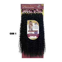 Cabelo Karen Cacheado Bio Proteína Ser Mulher Supreme Hair Entrelace Natural Macio Volumoso Adere Creme