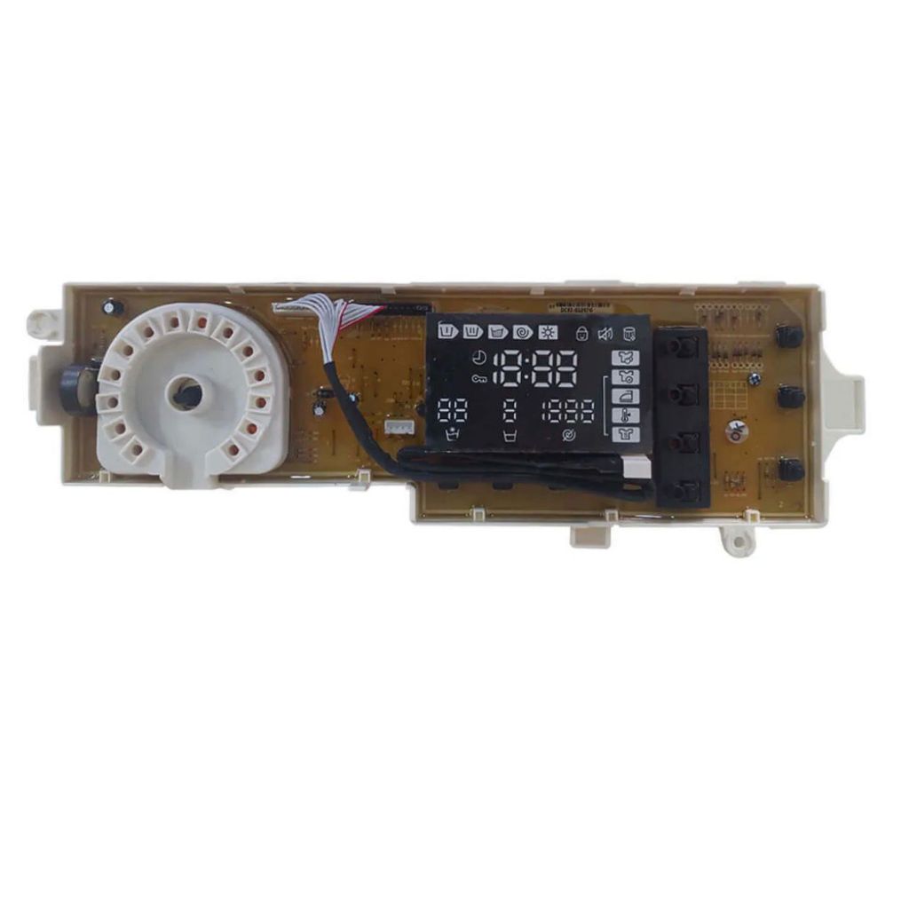 Placa interface Display Lavadora Samsung Wf106u4sawq Dc92-01057g Bivolt