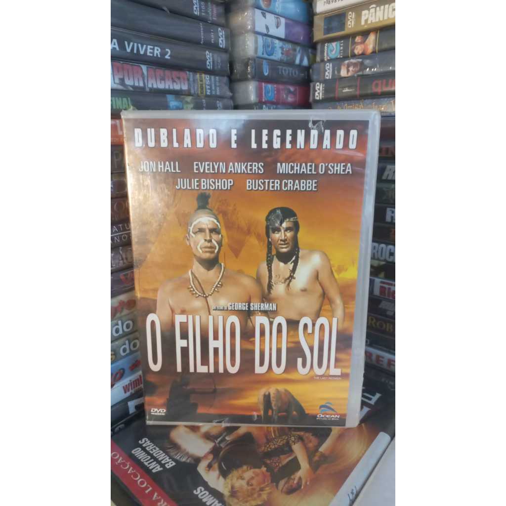 Dvd ( Lacrado) O Filho Do Sol 1947 Buster Crabbe Jon Hall Raro Original  -George Sherman