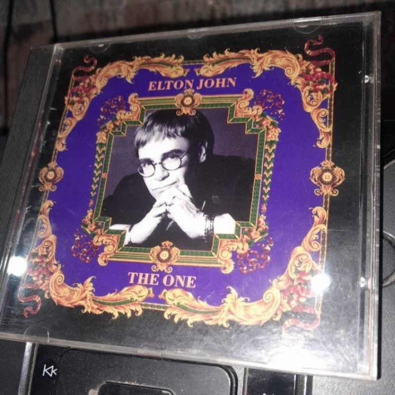 CD ORIGINAL - ELTON JOHN "The One" Original de época 1991 NACIONAL/ACRÍLICO/ Bon Jovi Guns N' Roses
