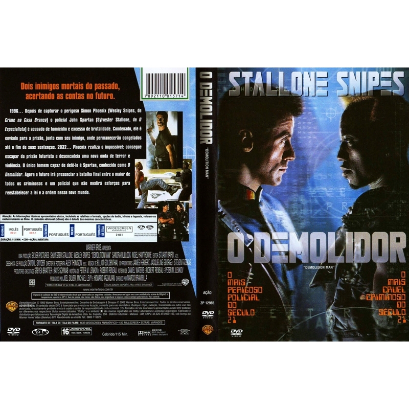 DEMOLIDOR Sylvester Stallone Wesley Snipes  DUBLADO E LEGENDADO