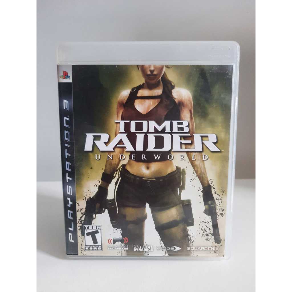 Tomb Raider Underworld PS3 Mídia física