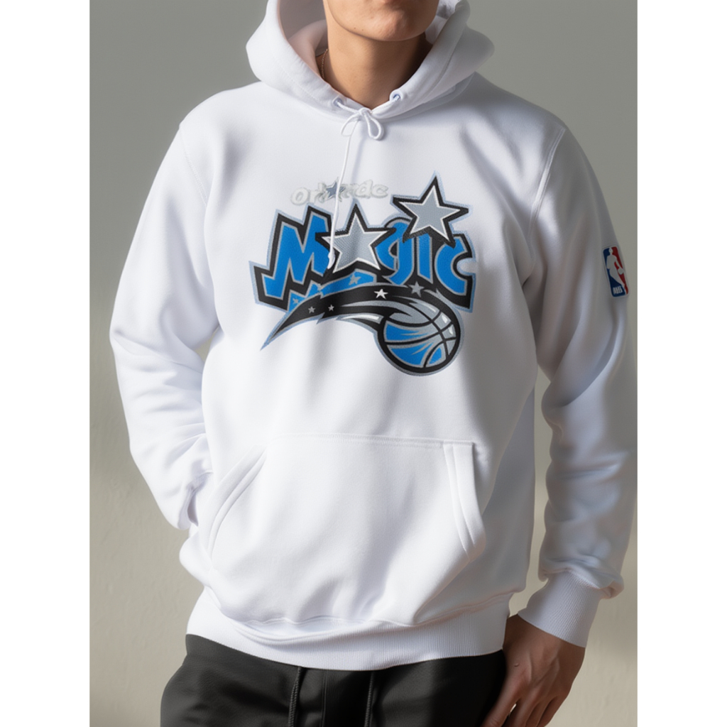 Moletom Orlando Magic NBA Canguru Com Capuz Masculino Feminino Hoodie Streetwear Basquete