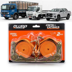 Kit 2 Cintas com Catraca 4.6 metros para 1 Tonelada