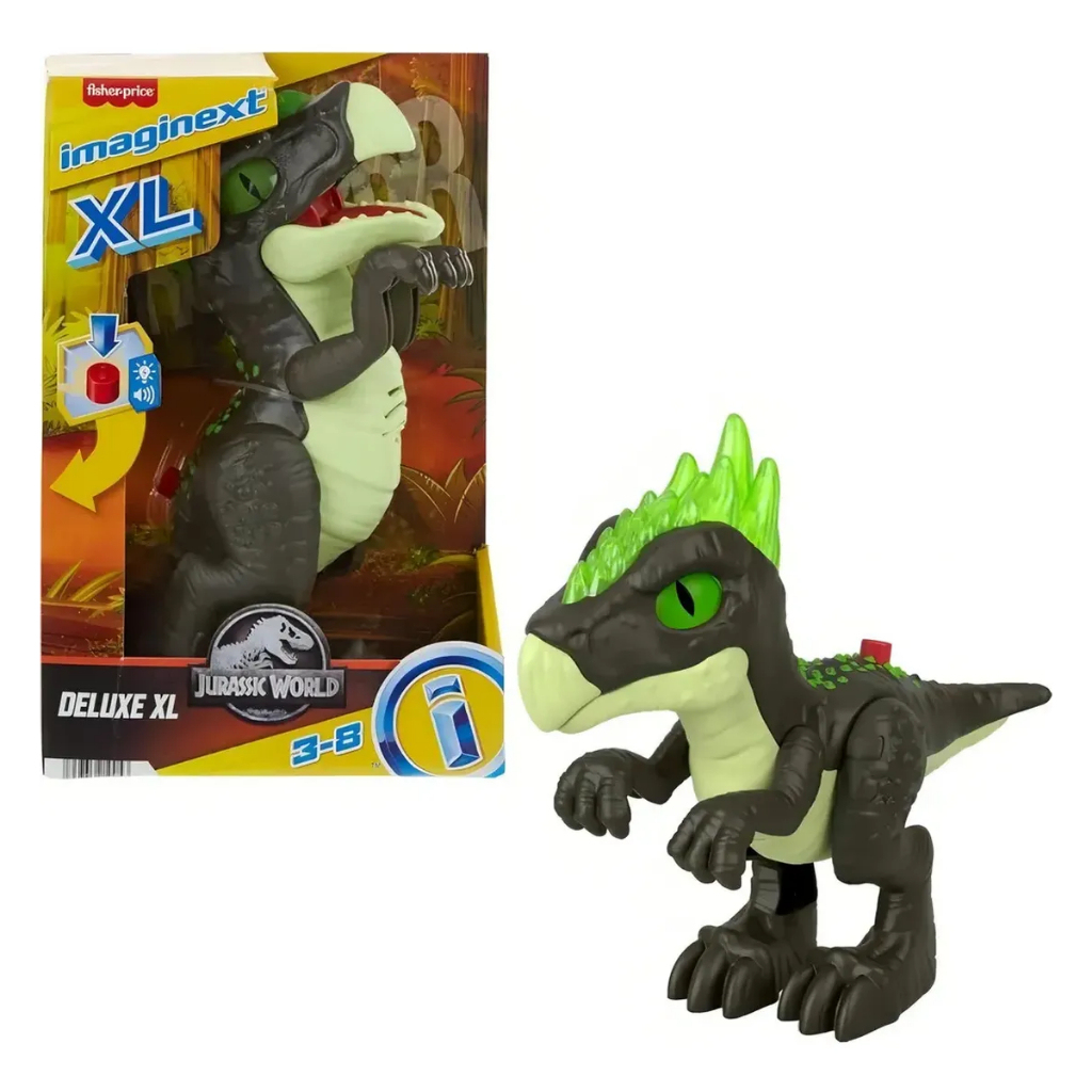 Boneco de Brinquedo Jurassic World Imaginext Dracorex Xl Deluxe Mattel