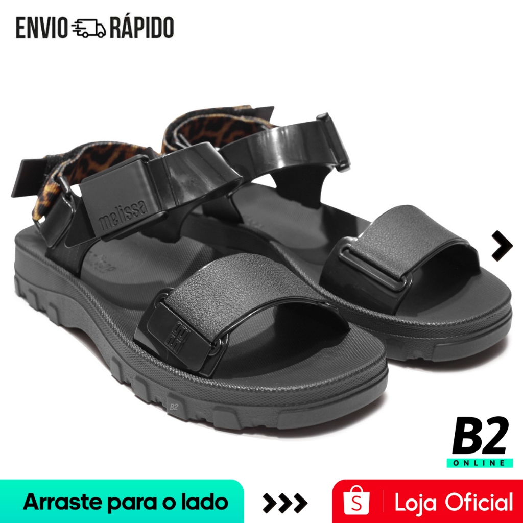 Sandália Melissa Kick Off Sandal Low Feminina Original Com Nota Fiscal e Garantia