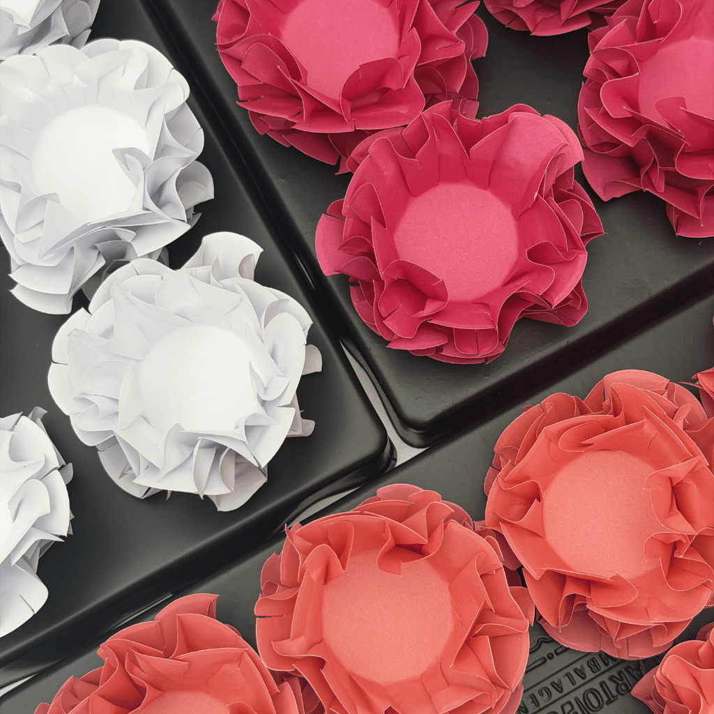 40~200 Forminhas para Doces Finos Flor Luxo Papel Offset Casamento Festa Brigadeiro Gourmet