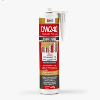 Selante Elástico Para Tratamento De Juntas Cimentícias De Dilatação Adesivo DW240 Flex 400g - Drylevis em Oferta na Shopee