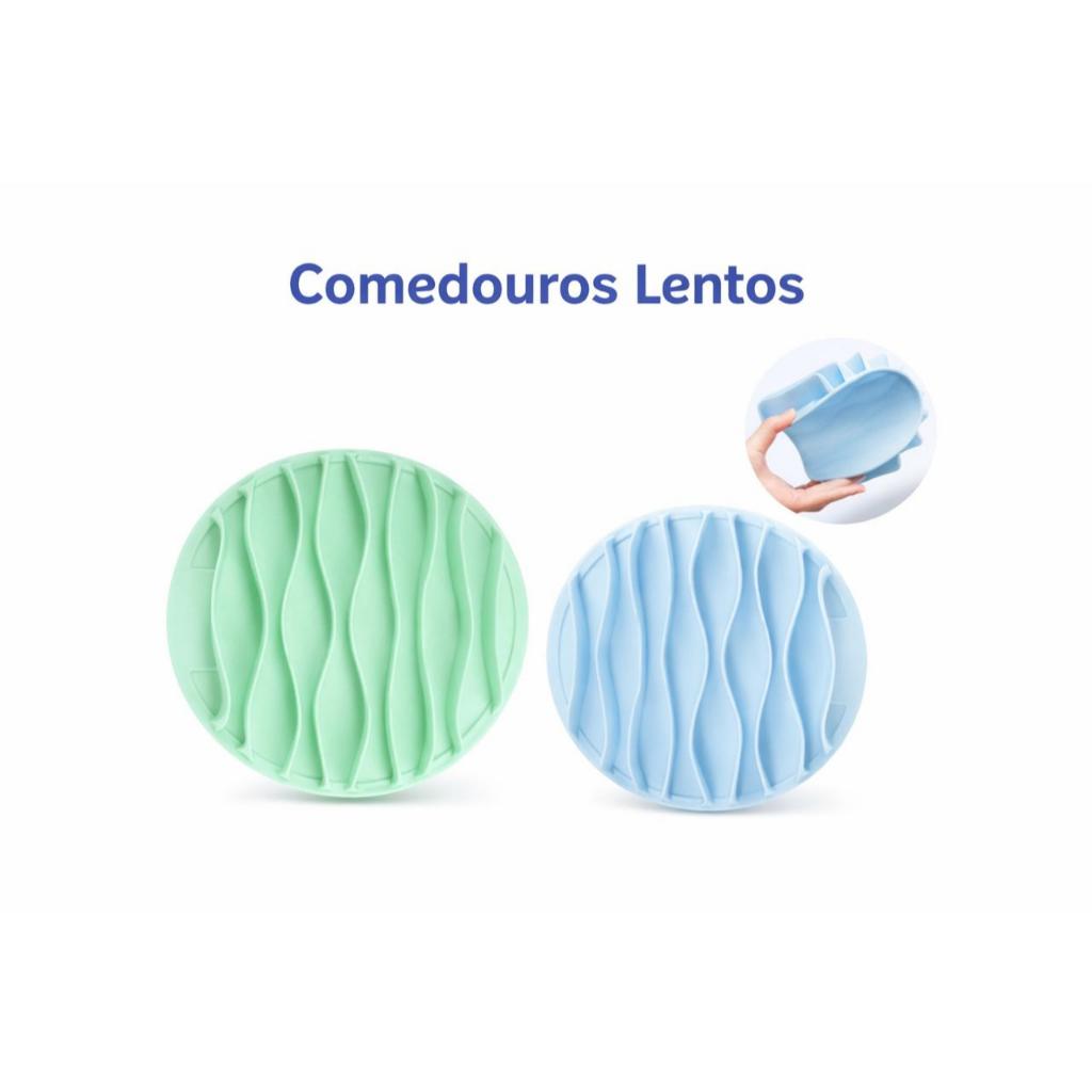 Comedouro Lento Anti Engasgo Cachorro e Gato Slow Feeder Labirinto Anti Ansiedade Pet Pequeno Médio Grande