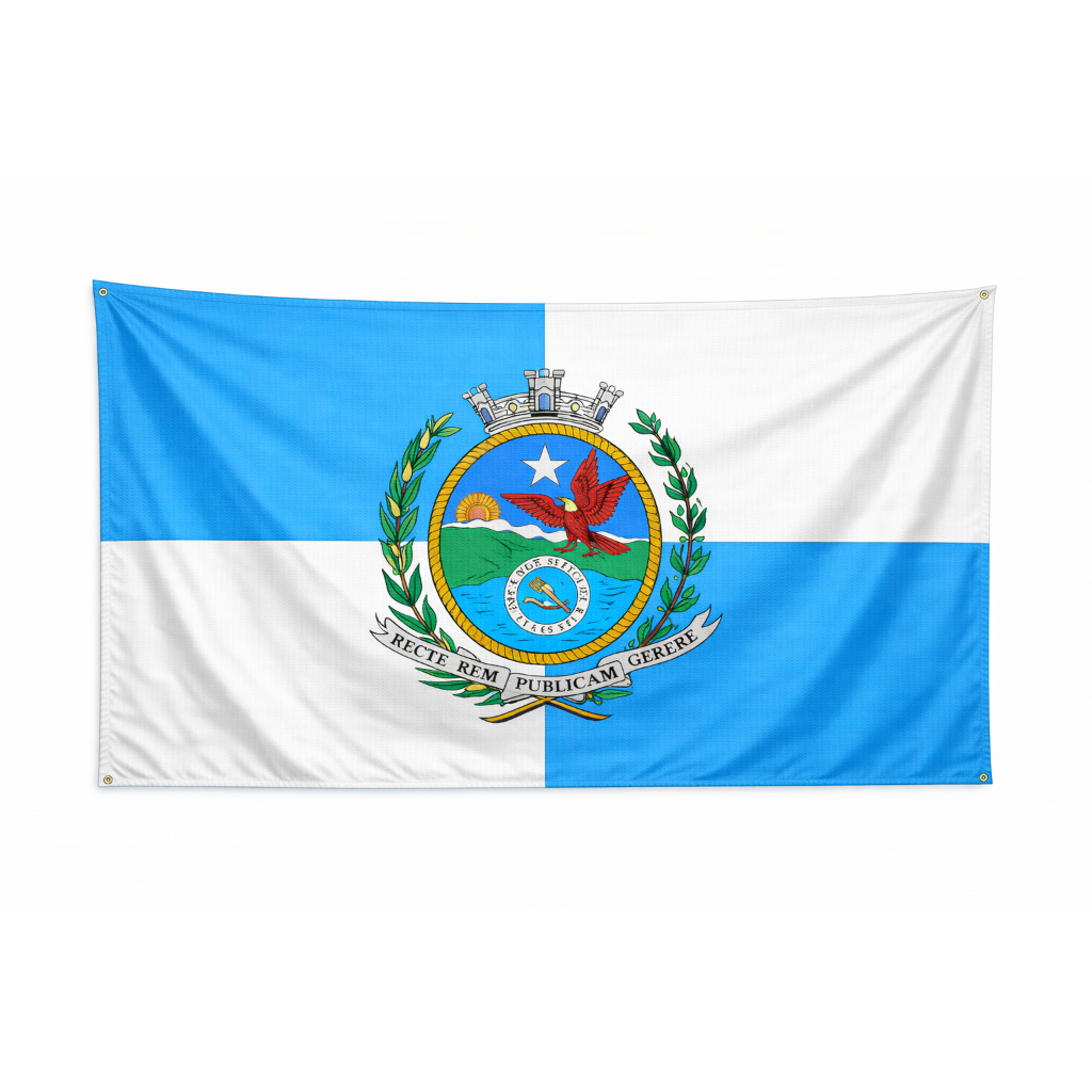 Bandeira Do Rio De Janeiro Grande 1,50x0,90 Tecido Oxford Resistente