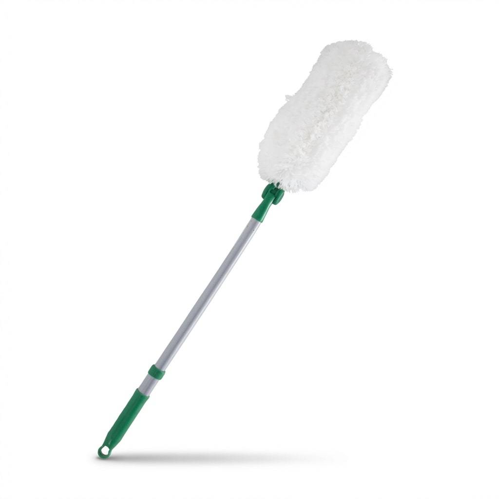 Espanador De Pó Para Limpeza De Poeira Ajustável Telescópica Escova Retrátil 65 a 112cm