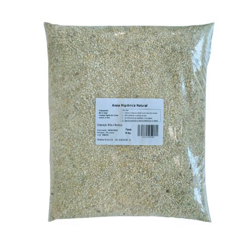 Areia Higiênica Natural 4Kg - Linha Secundaria