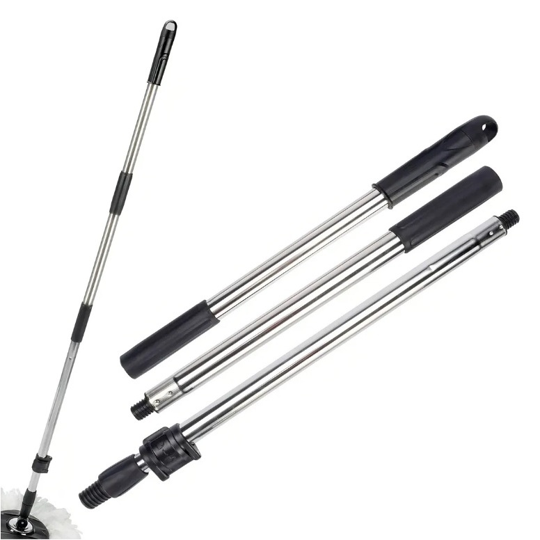 Cabo Inox para Mop Perfect Pro 360 Move - Giratório 1,60m, Aço Inox, Alcance Difícil