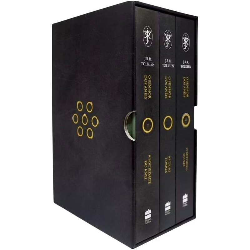 Box Trilogia O Senhor dos Anéis - Capa Dura