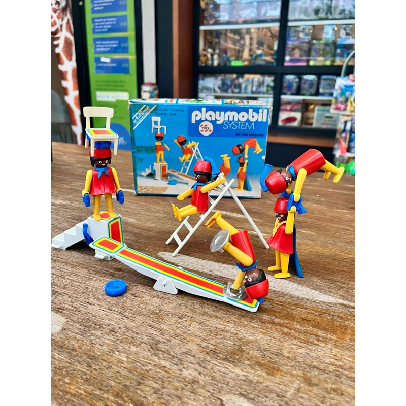 Playmobil trol equipe de malabarista circo trol 23.51.2