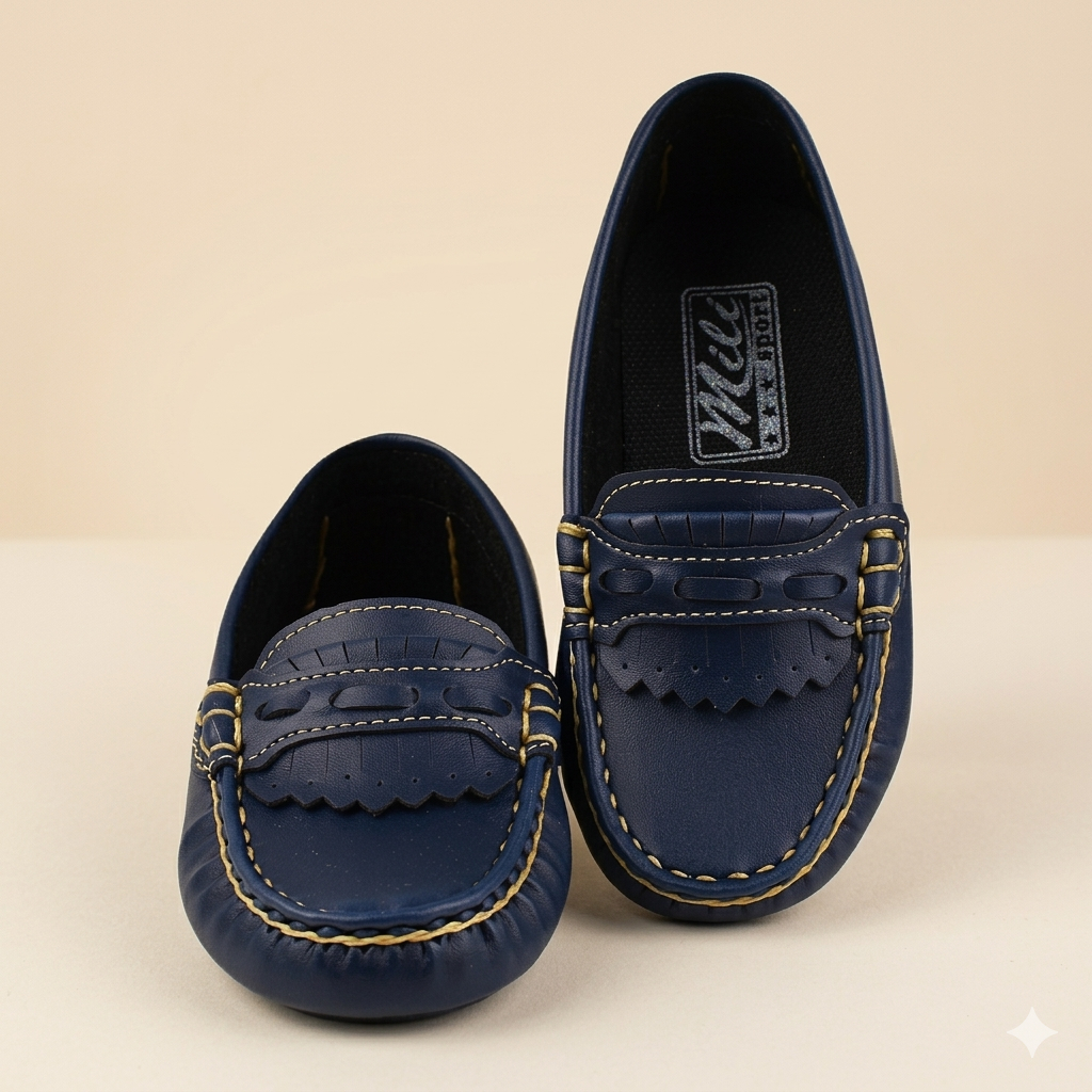 Sapato Social Infantil Masculino Mocassim Menino Antiderrapante Confortável Calçados Promoção